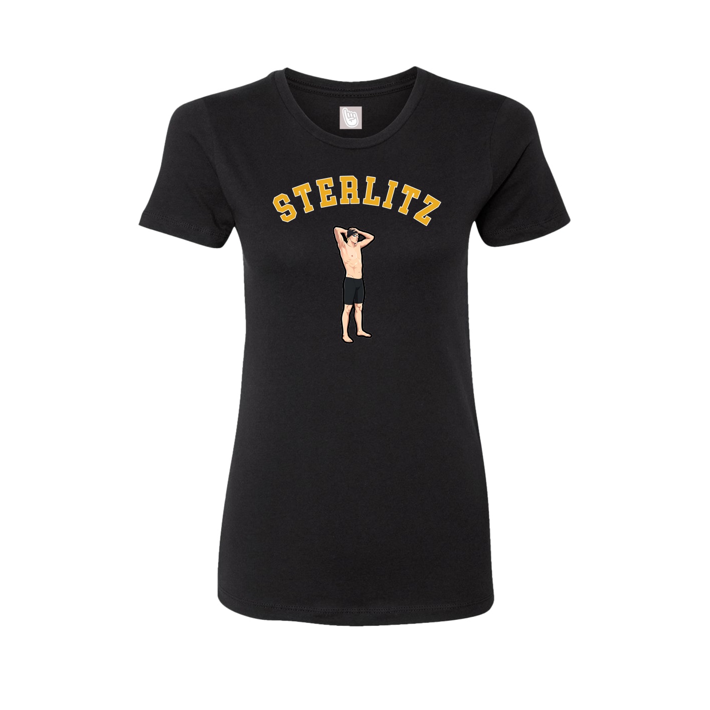 Womens Tee — Shirsey Arch in Black
