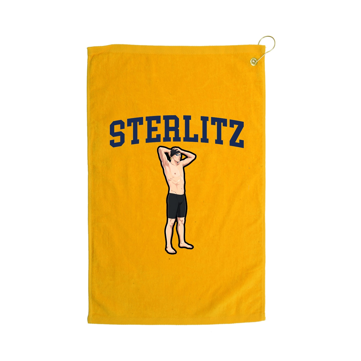 Golf Towel — Shirsey in Gold