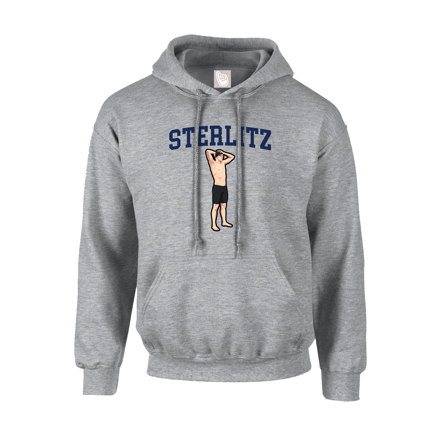 Hoodie — Shirsey in Grey