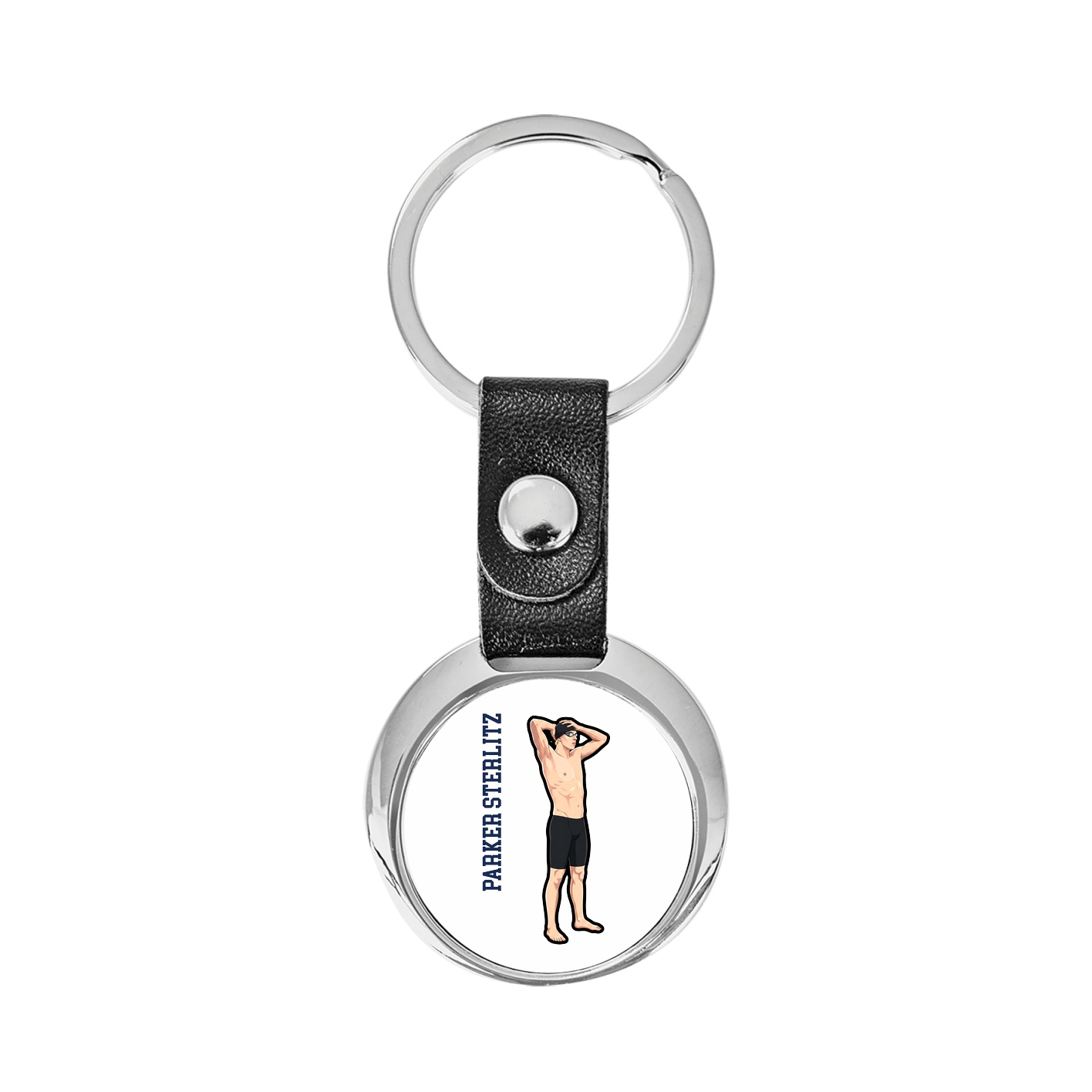 Key Chain — Name Vertical in Classic