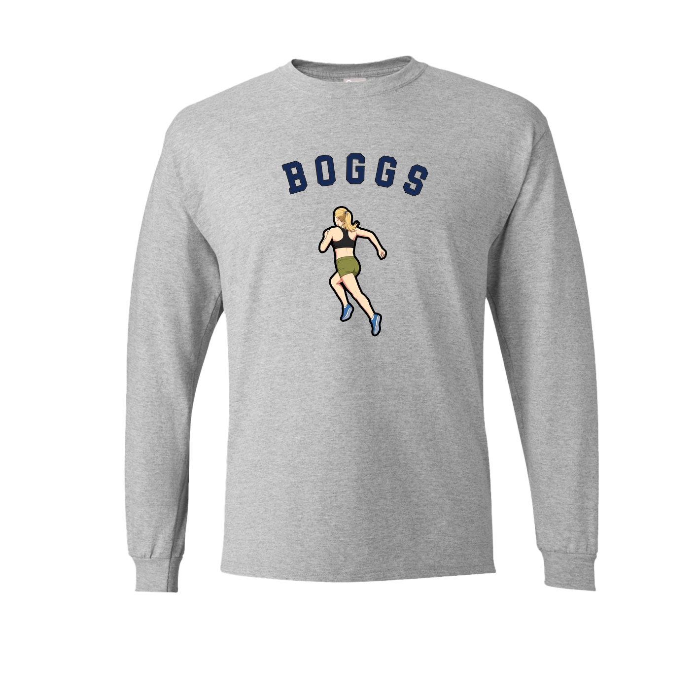 Long Sleeve Tee — Shirsey Arch in Grey