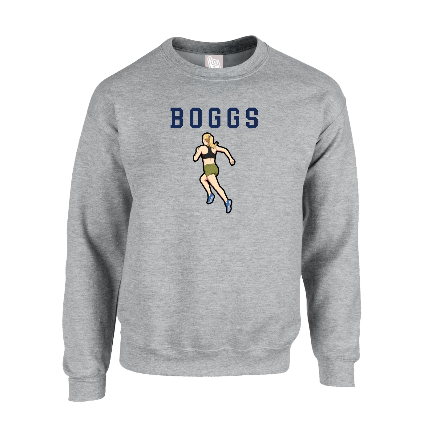 Fleece Crew — Shirsey in Grey