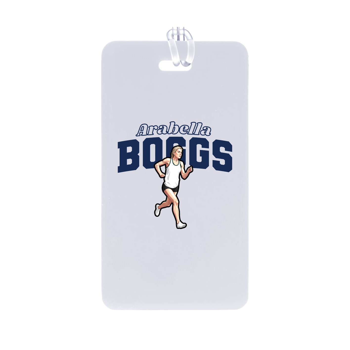 Bag Tag — Name Arch in Classic