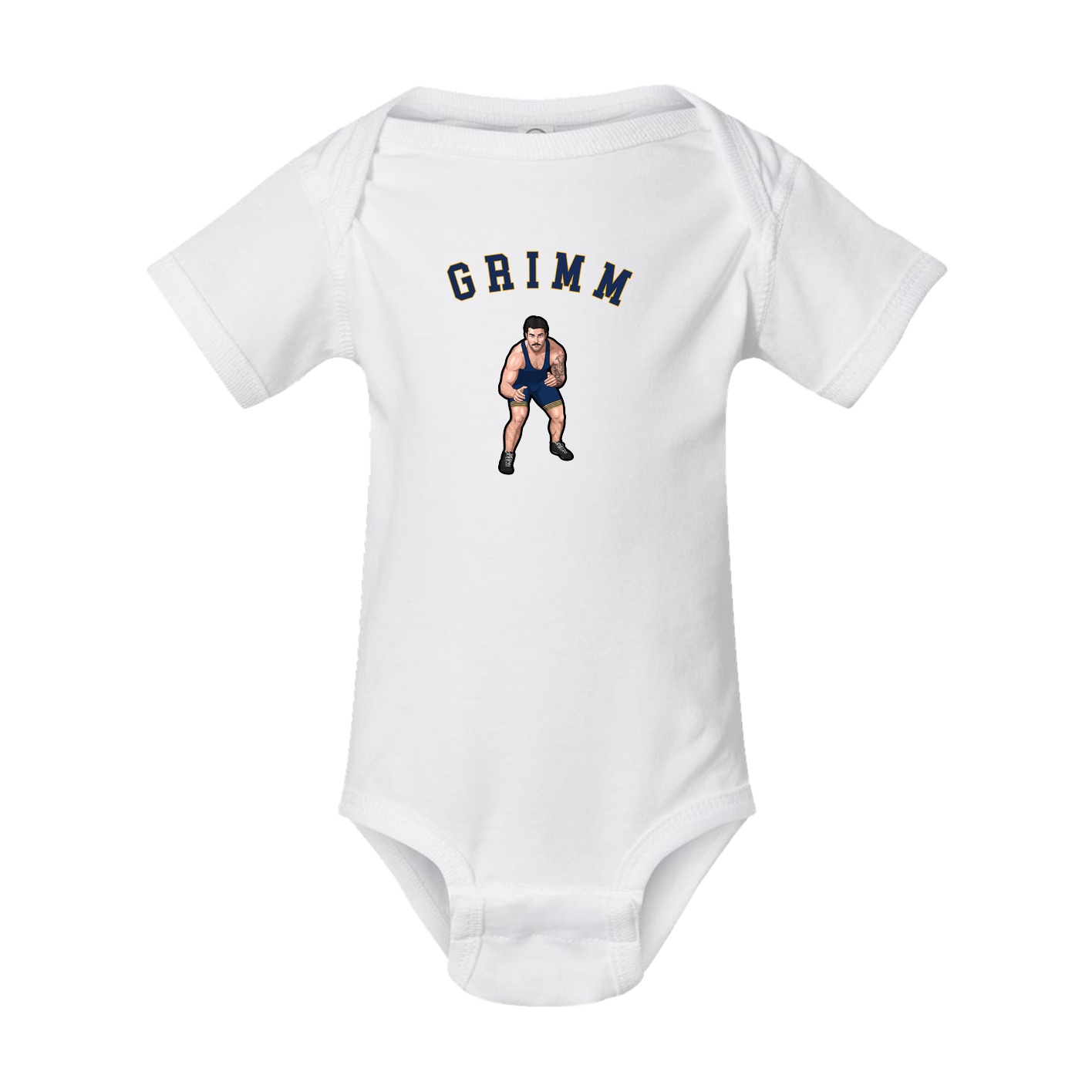 Baby Onesie — Shirsey Arch in White