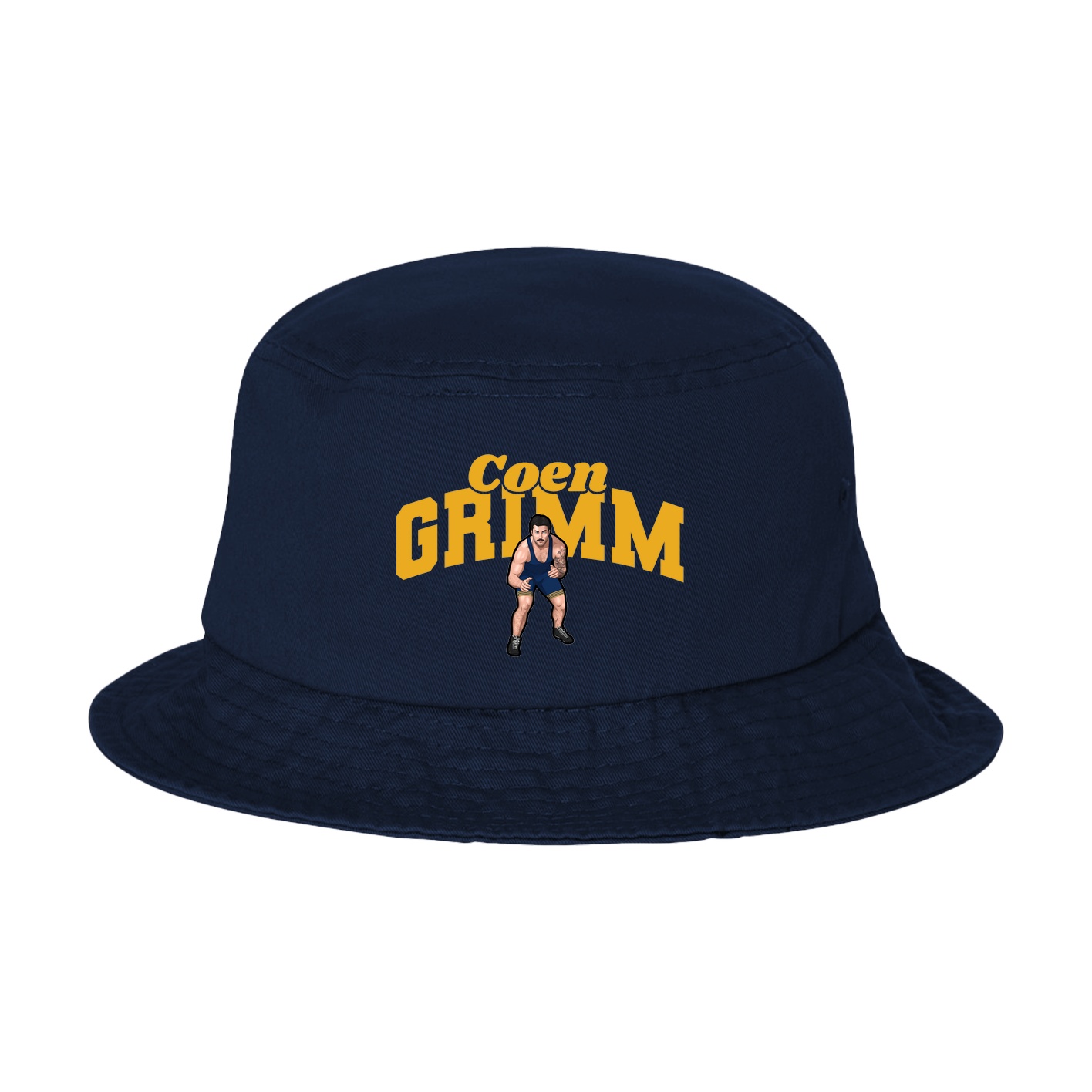Bucket Cap — Signature Arch in Navy