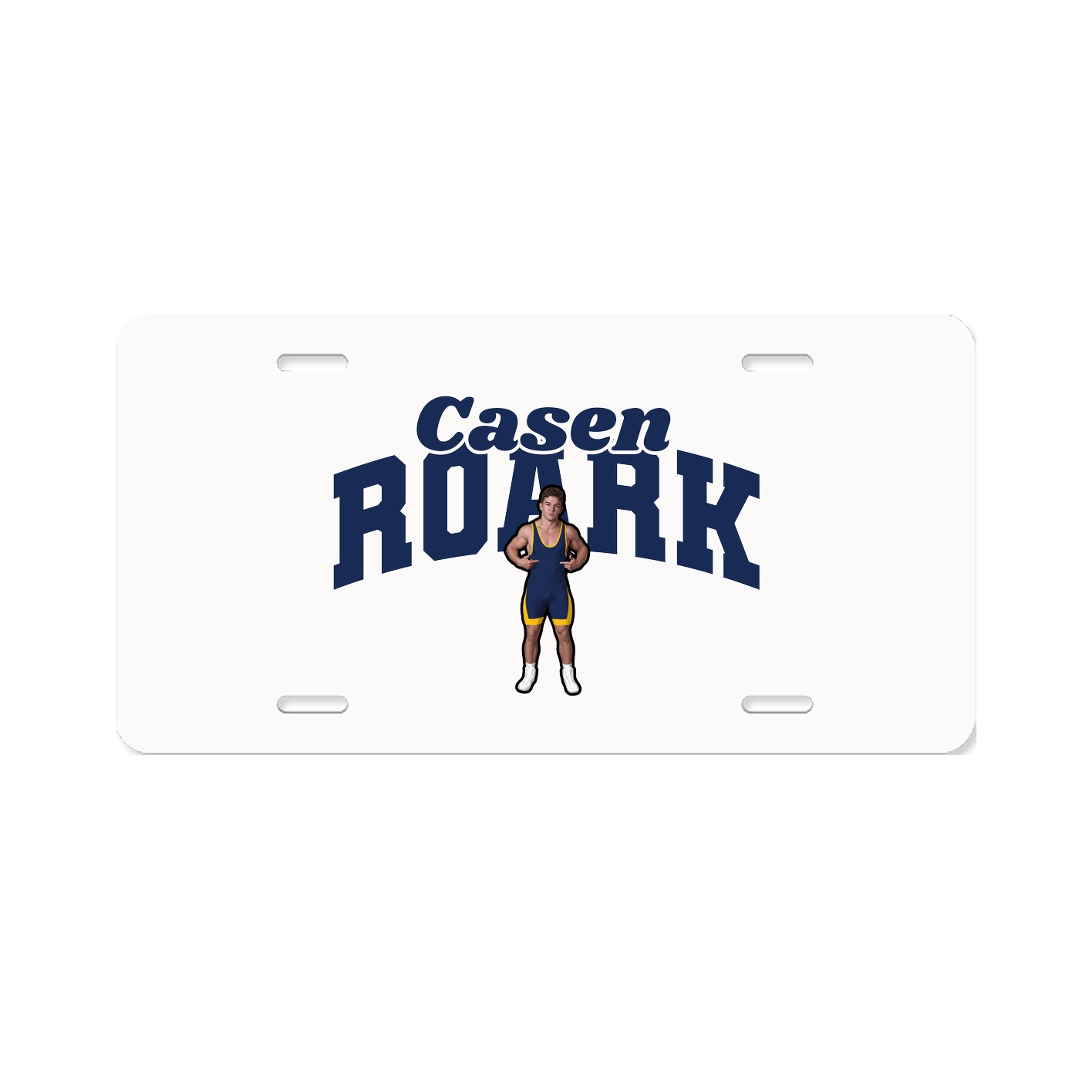 License Plate — Signature Arch in Classic