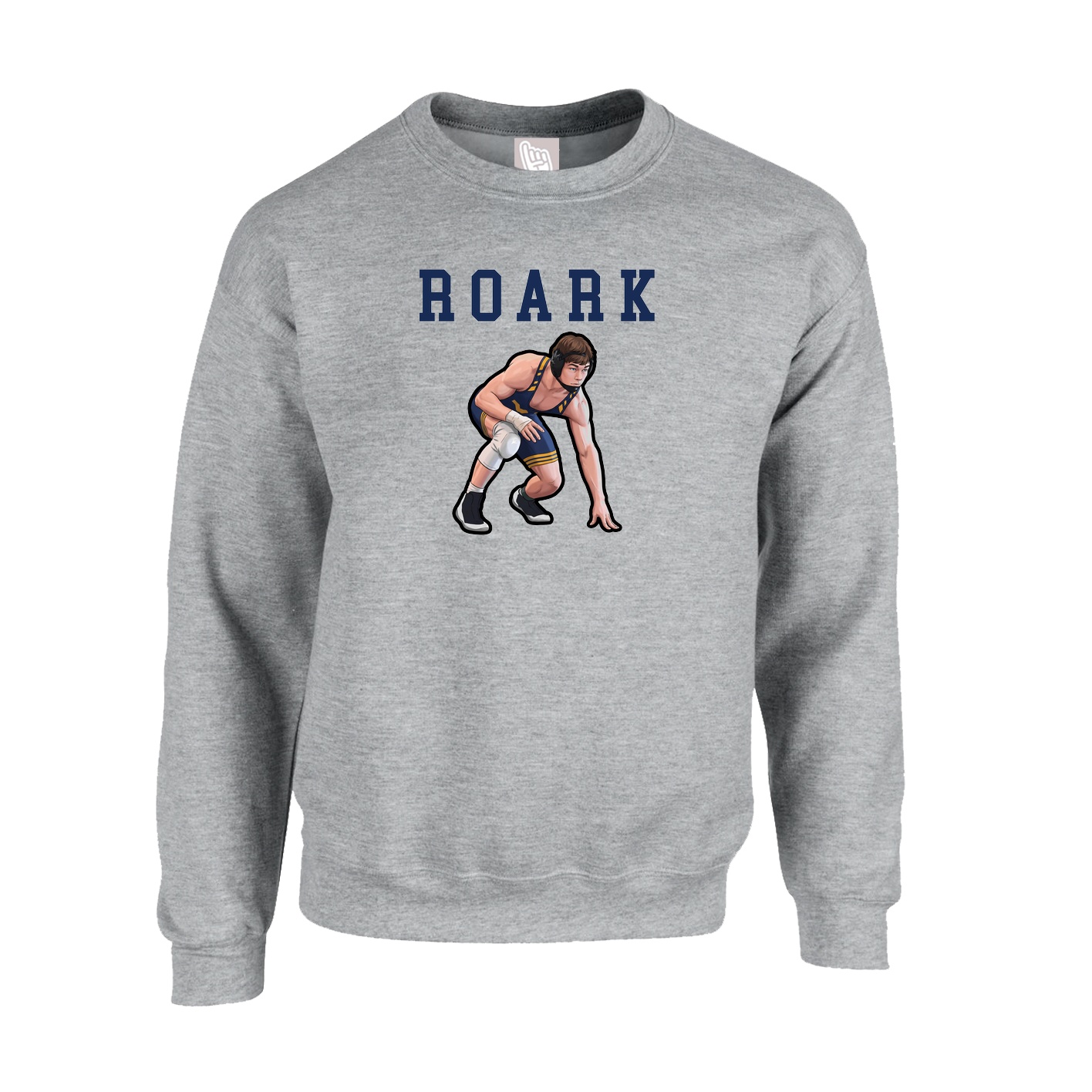 Fleece Crew — Shirsey in Grey