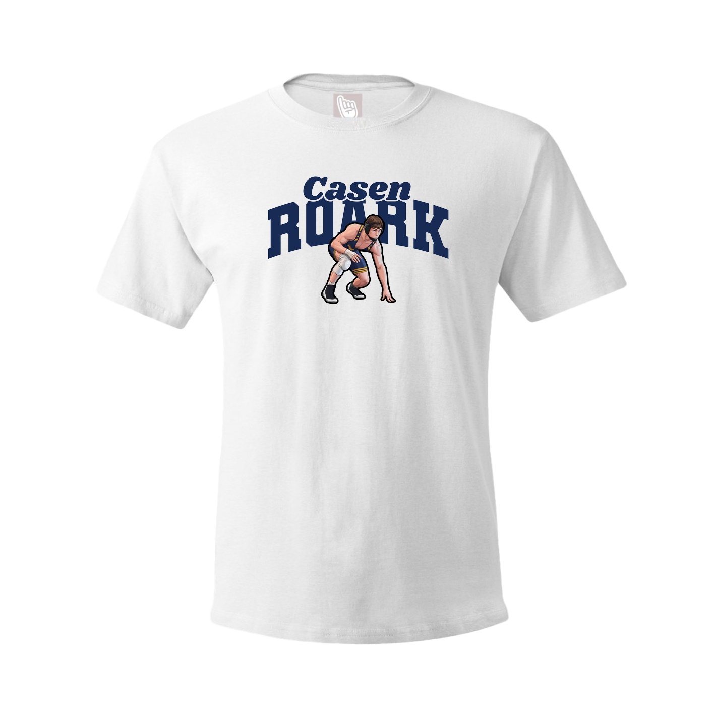 Youth Tee — Signature Arch in White