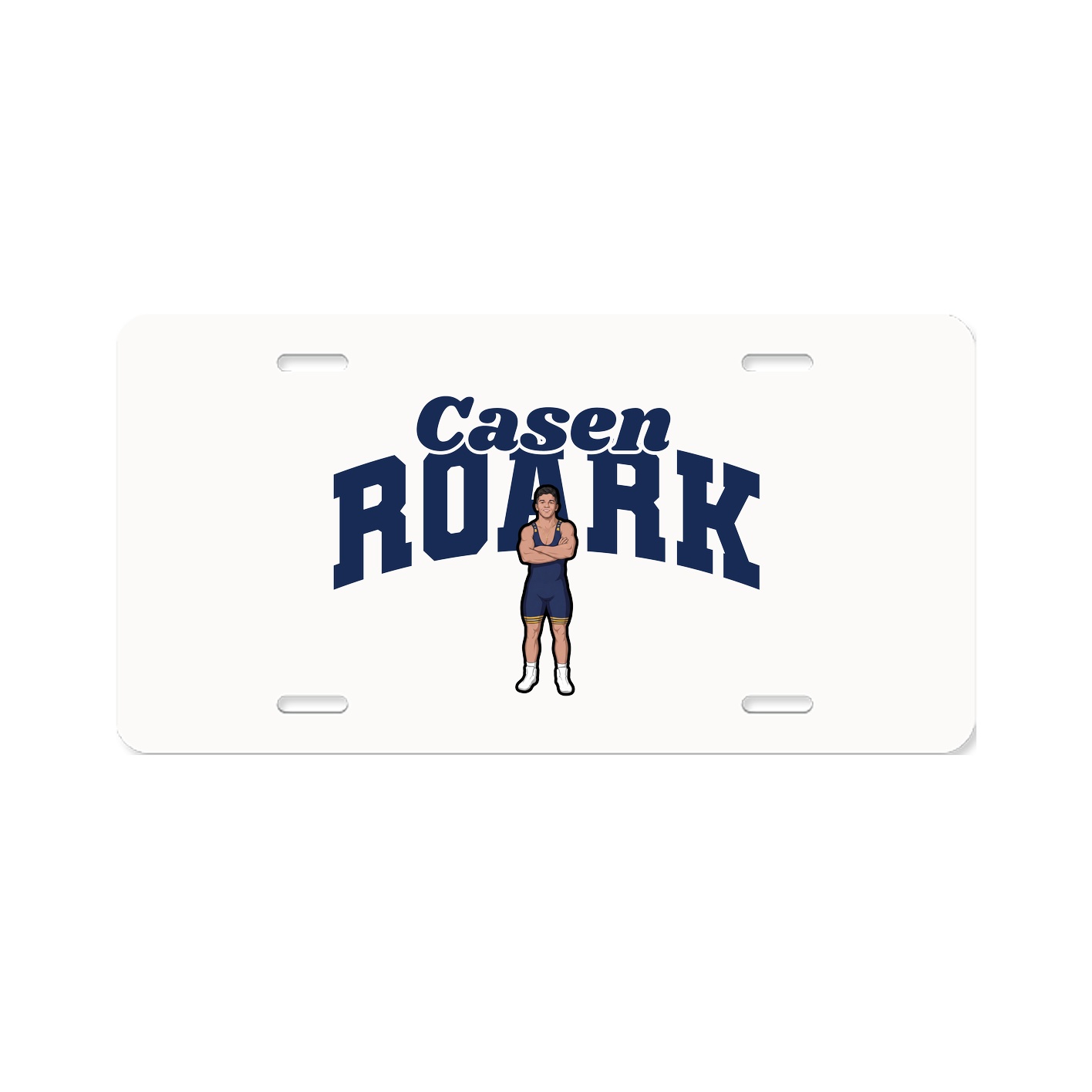 License Plate — Signature Arch in Classic