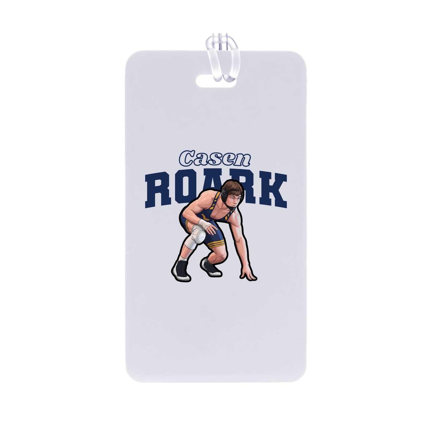Bag Tag — Name Arch in Classic