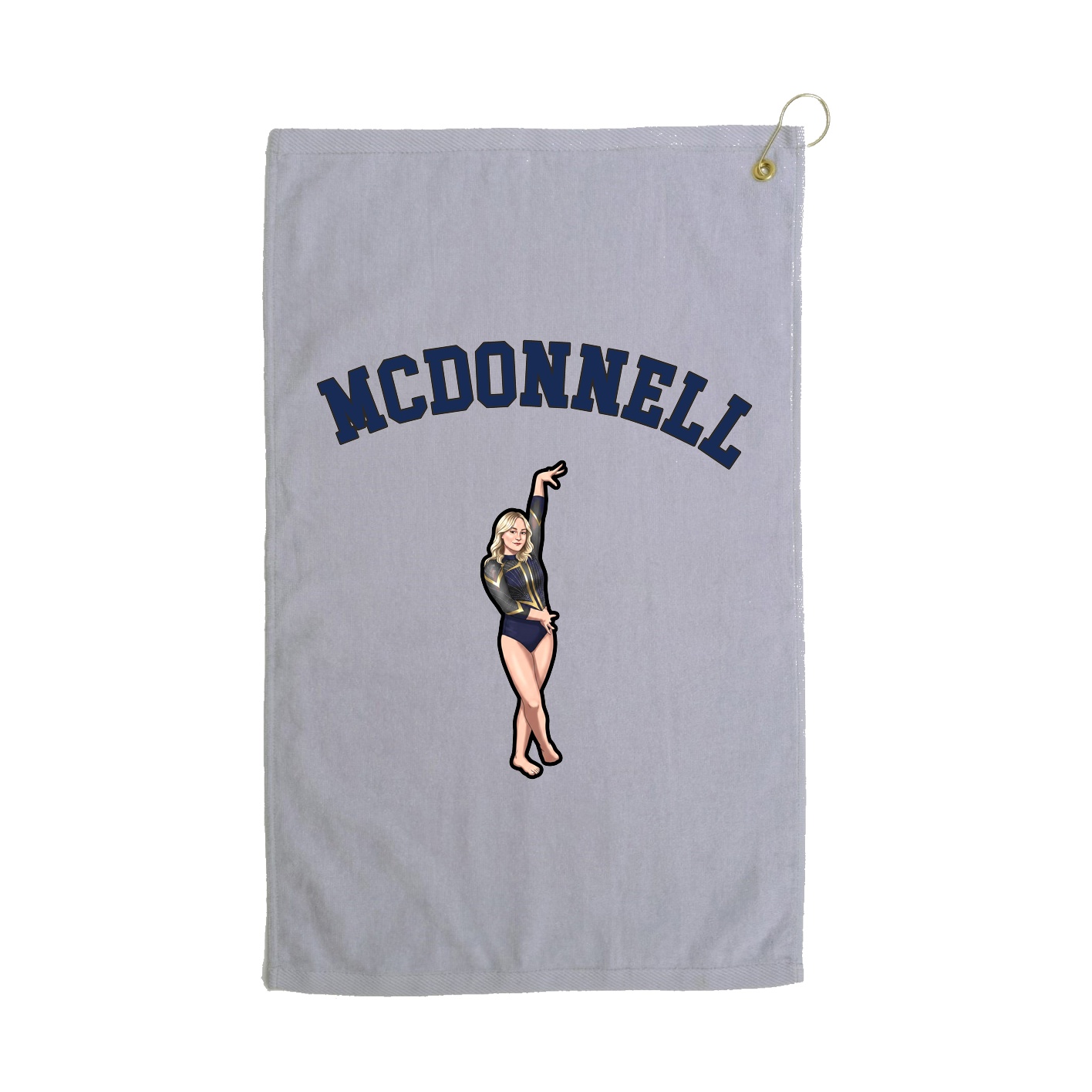Golf Towel — Shirsey Arch in Grey