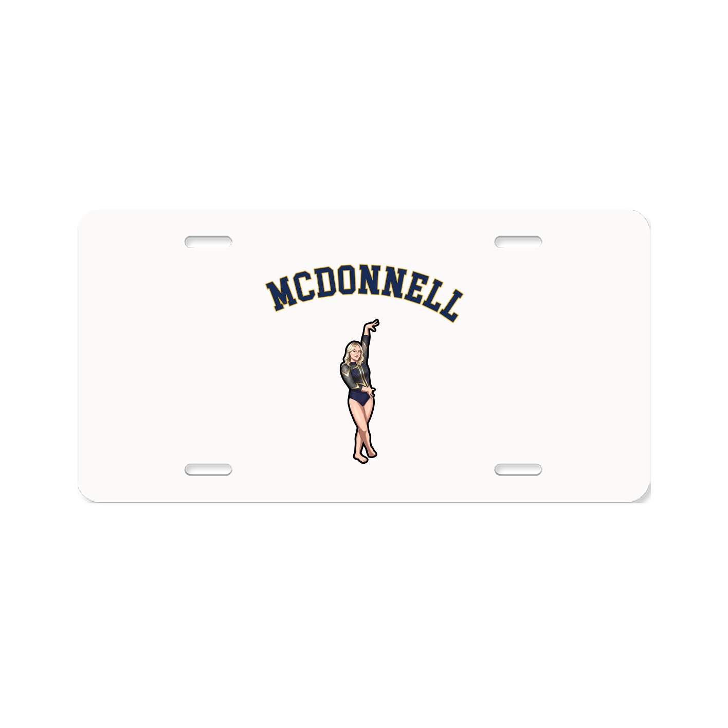License Plate — Shirsey Arch in Classic