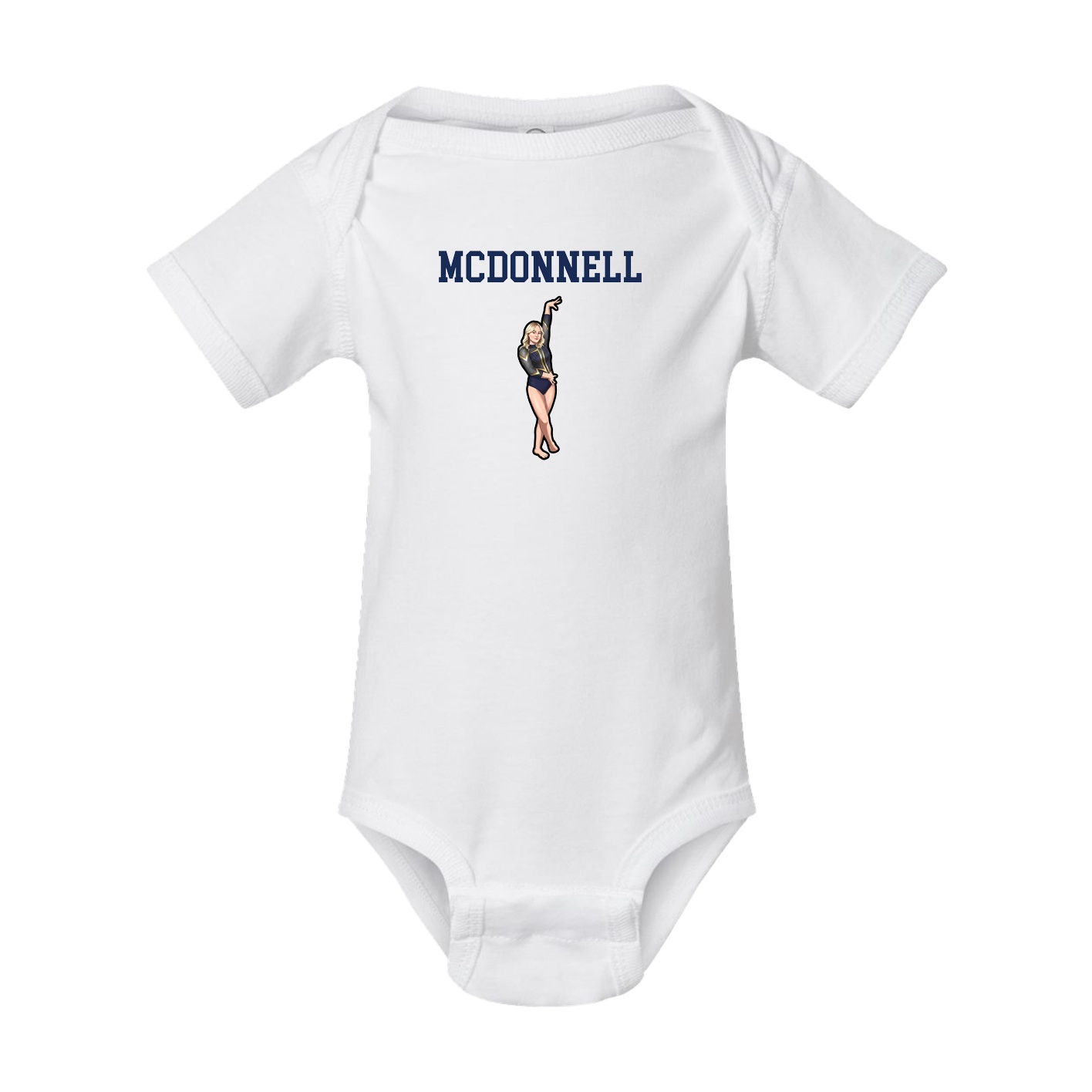 Baby Onesie — Shirsey in White