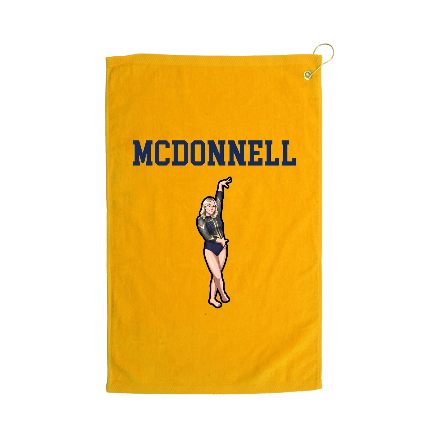 Golf Towel — Shirsey in Gold