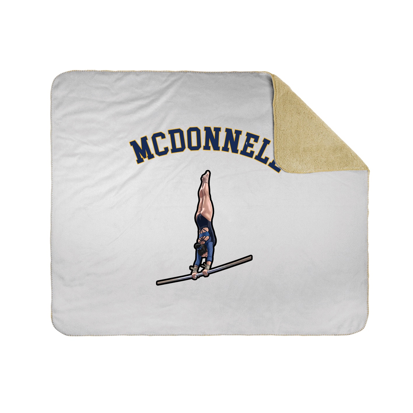 Throw Blanket — Shirsey Arch in White