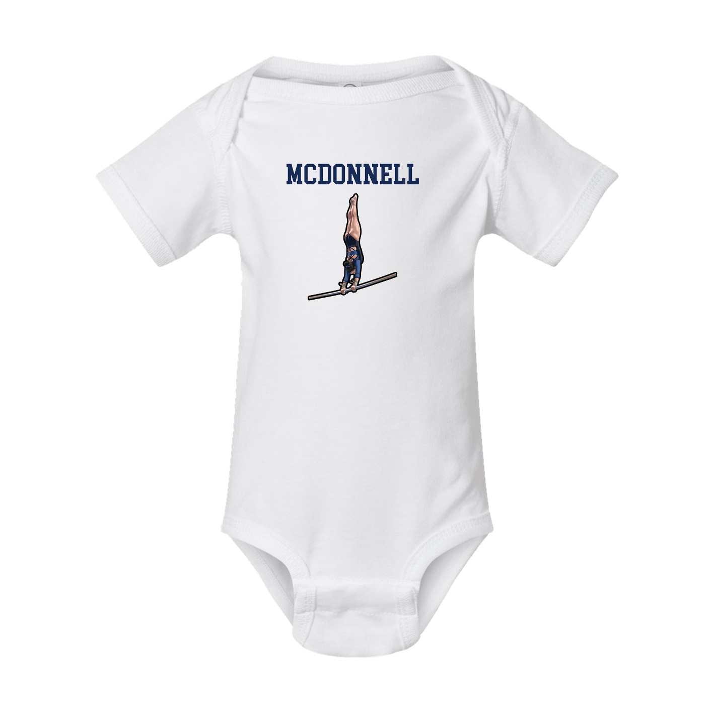 Baby Onesie — Shirsey in White