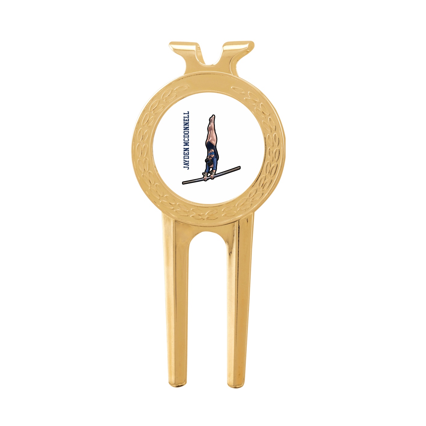 Divot Tool with Ball Marker — Name Vertical in Classic