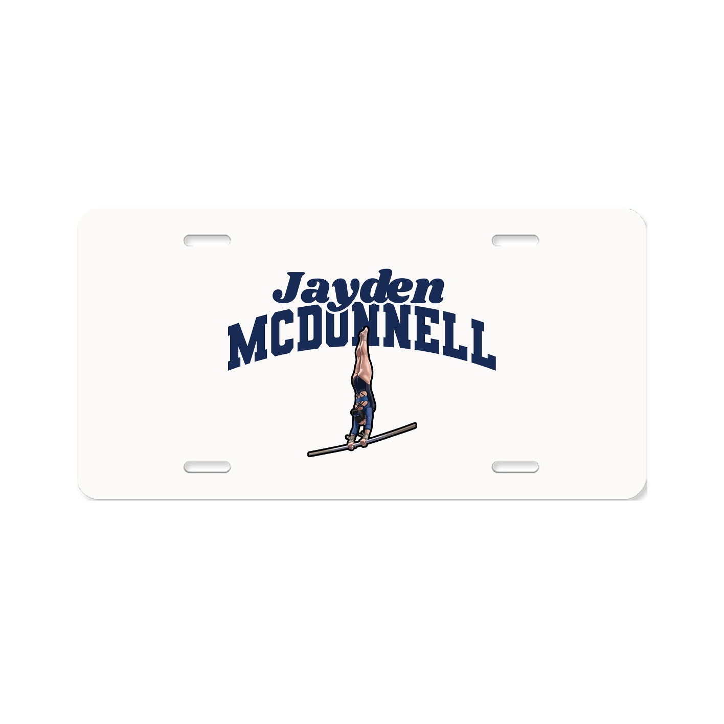 License Plate — Signature Arch in Classic