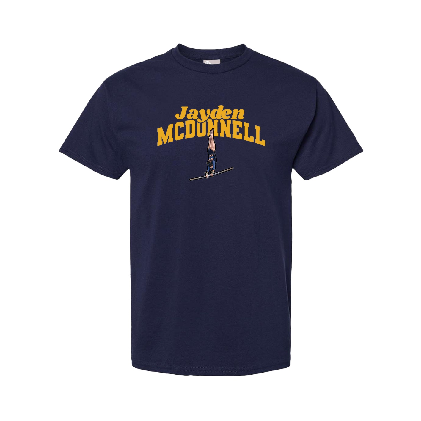 Youth Tee — Signature Arch in Navy
