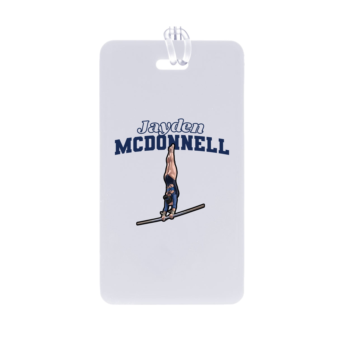 Bag Tag — Name Arch in Classic