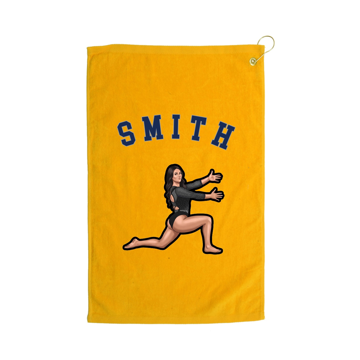Golf Towel — Shirsey Arch in Gold