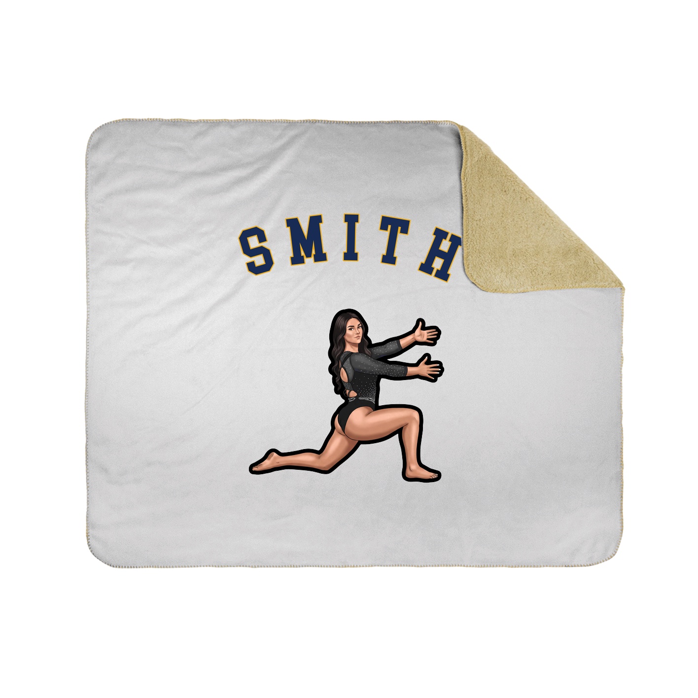 Throw Blanket — Shirsey Arch in White