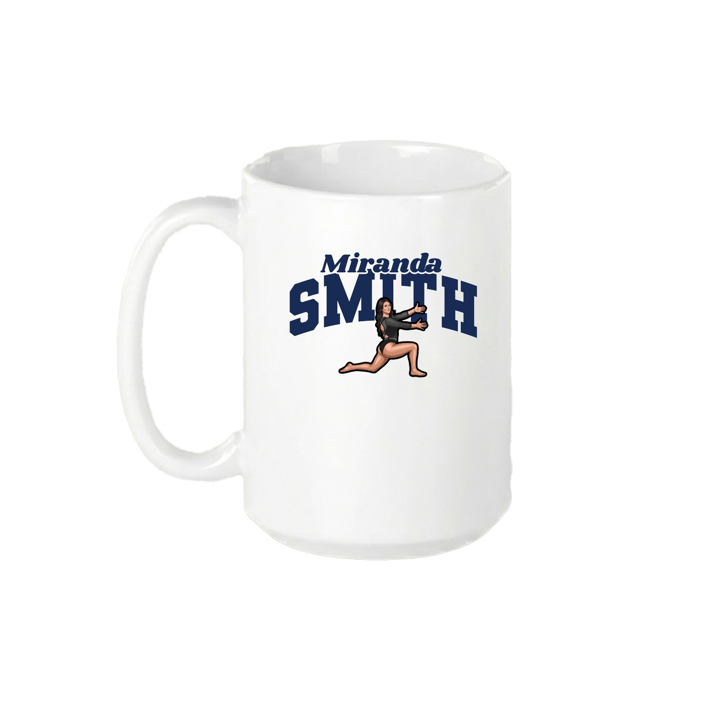 15oz Coffee Mug — Signature Arch in White