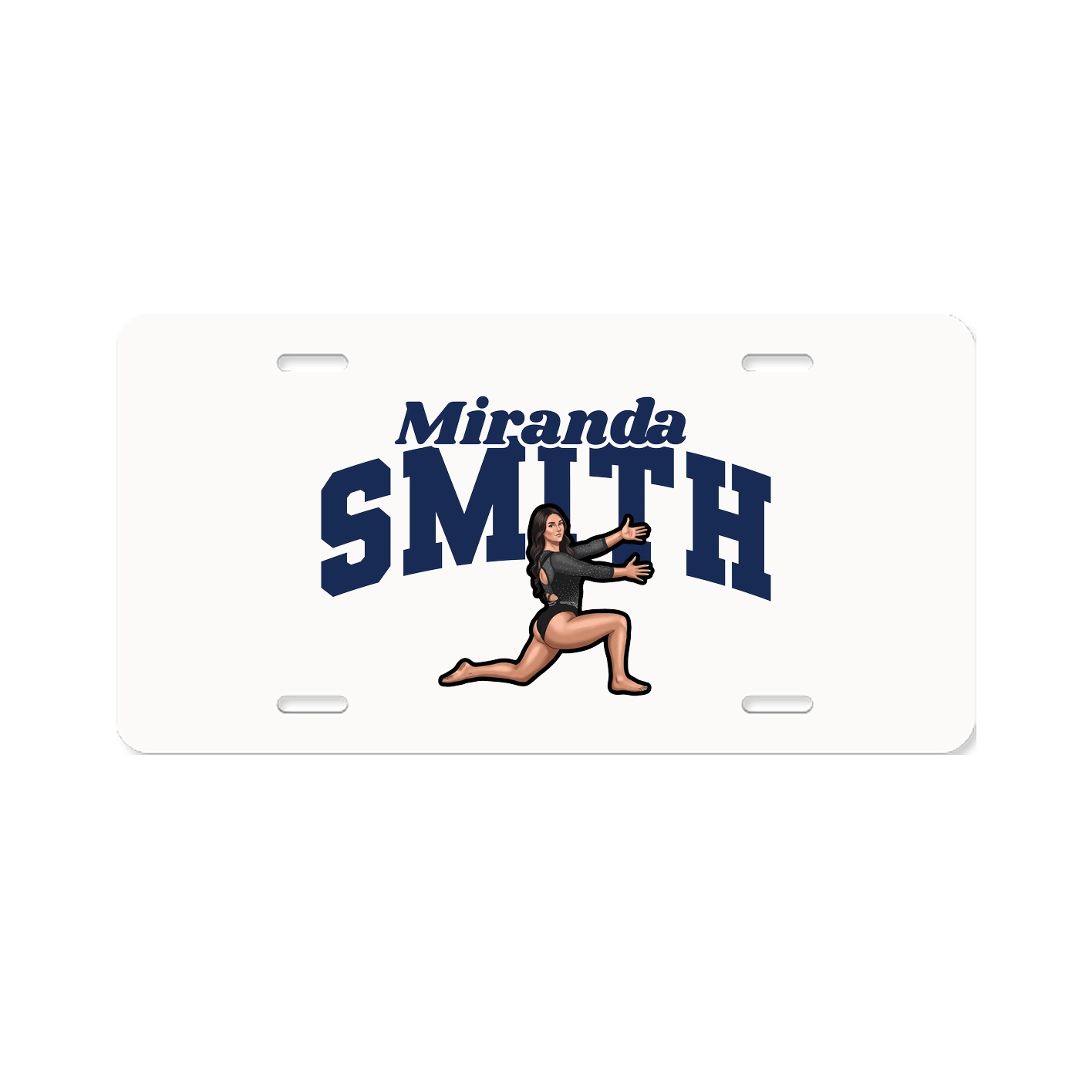 License Plate — Signature Arch in Classic