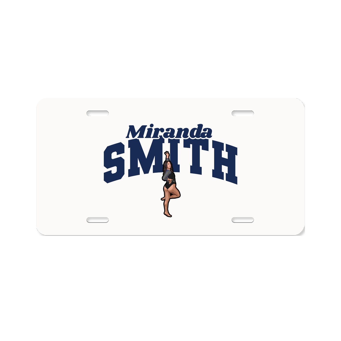 License Plate — Signature Arch in Classic