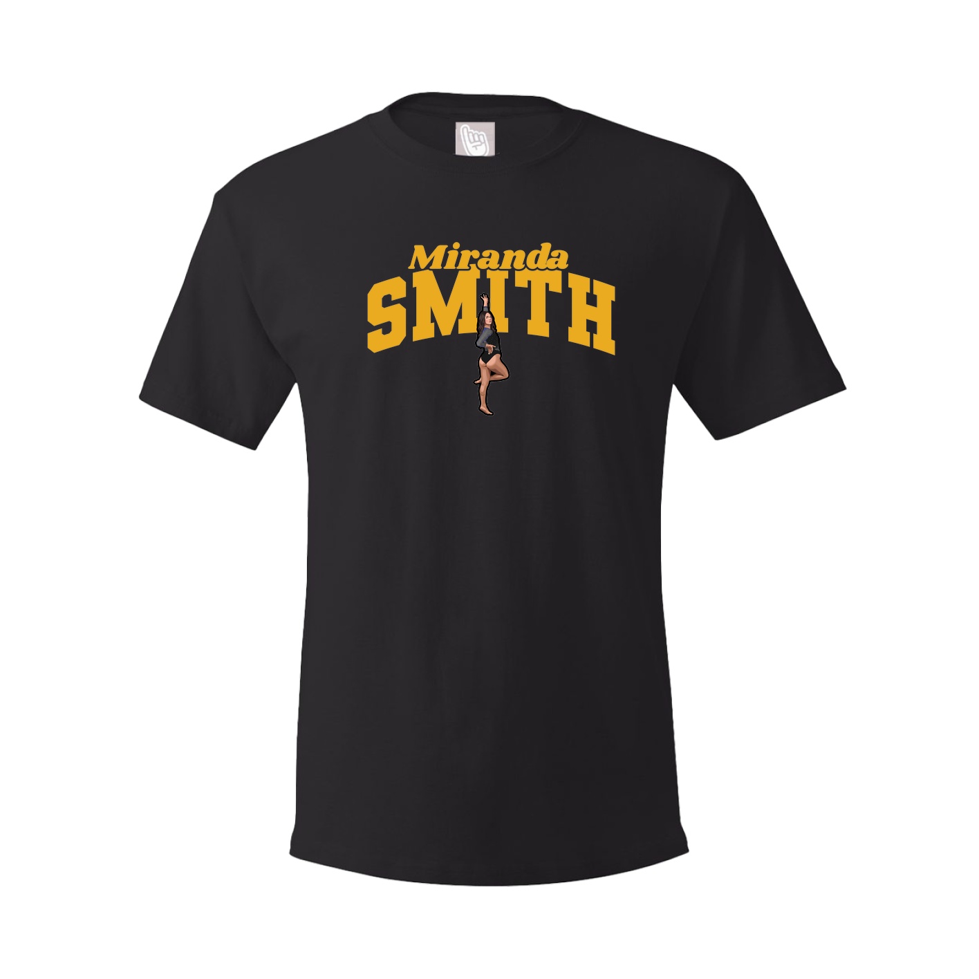 Youth Tee — Signature Arch in Black