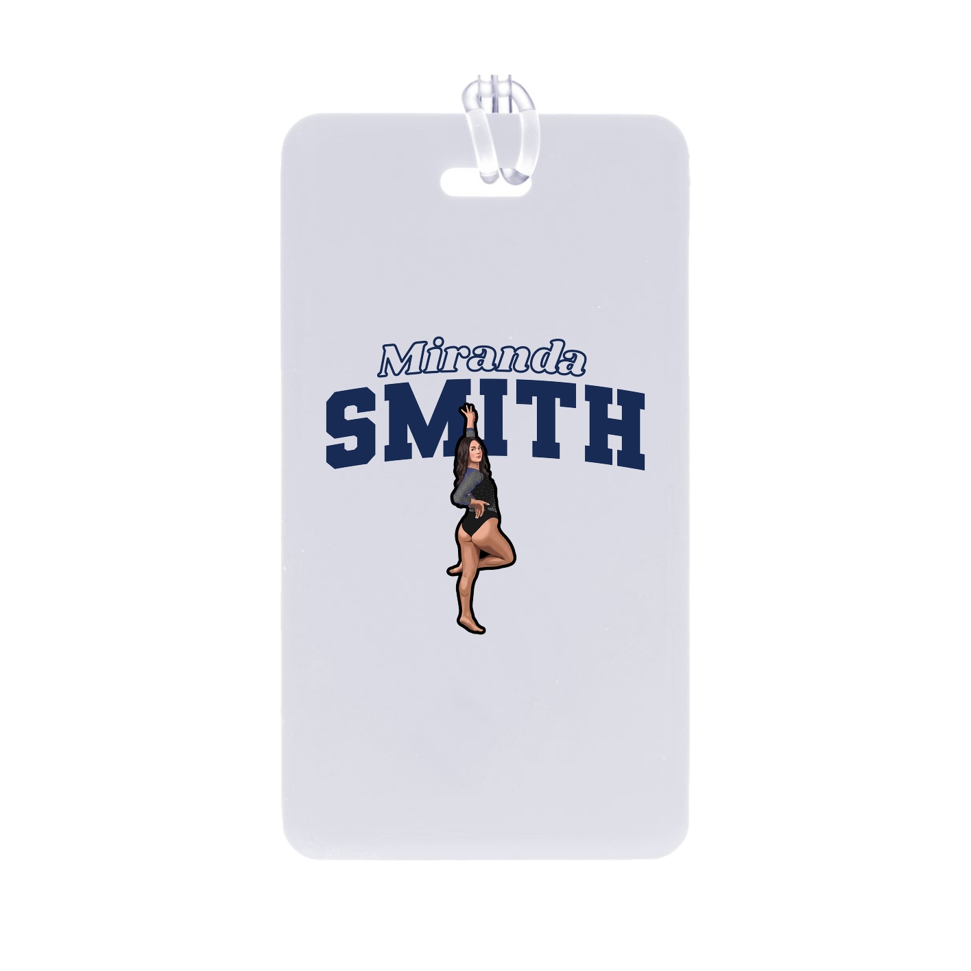 Bag Tag — Name Arch in Classic