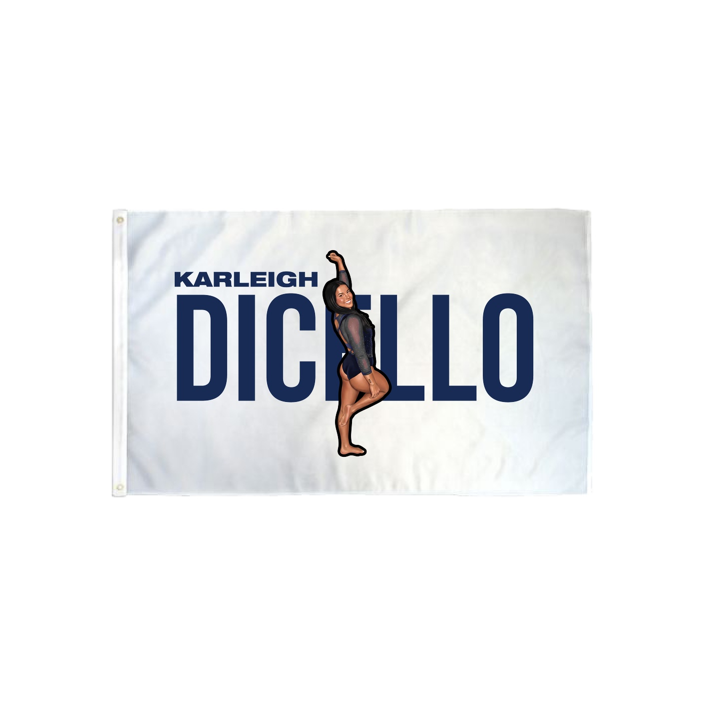 3x5 Flag — Player Name in Classic