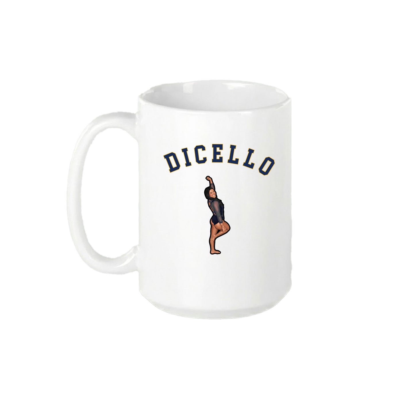 15oz Coffee Mug — Shirsey Arch in White