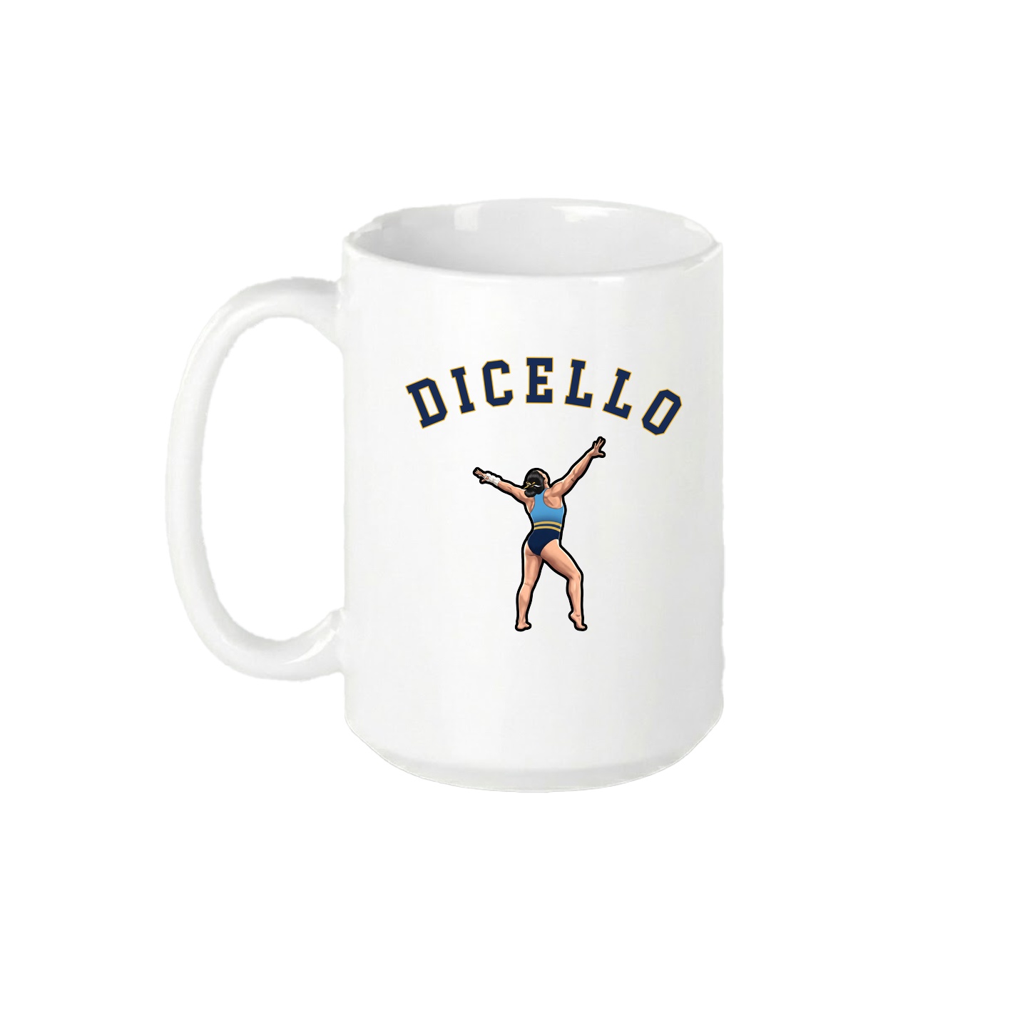 15oz Coffee Mug — Shirsey Arch in White