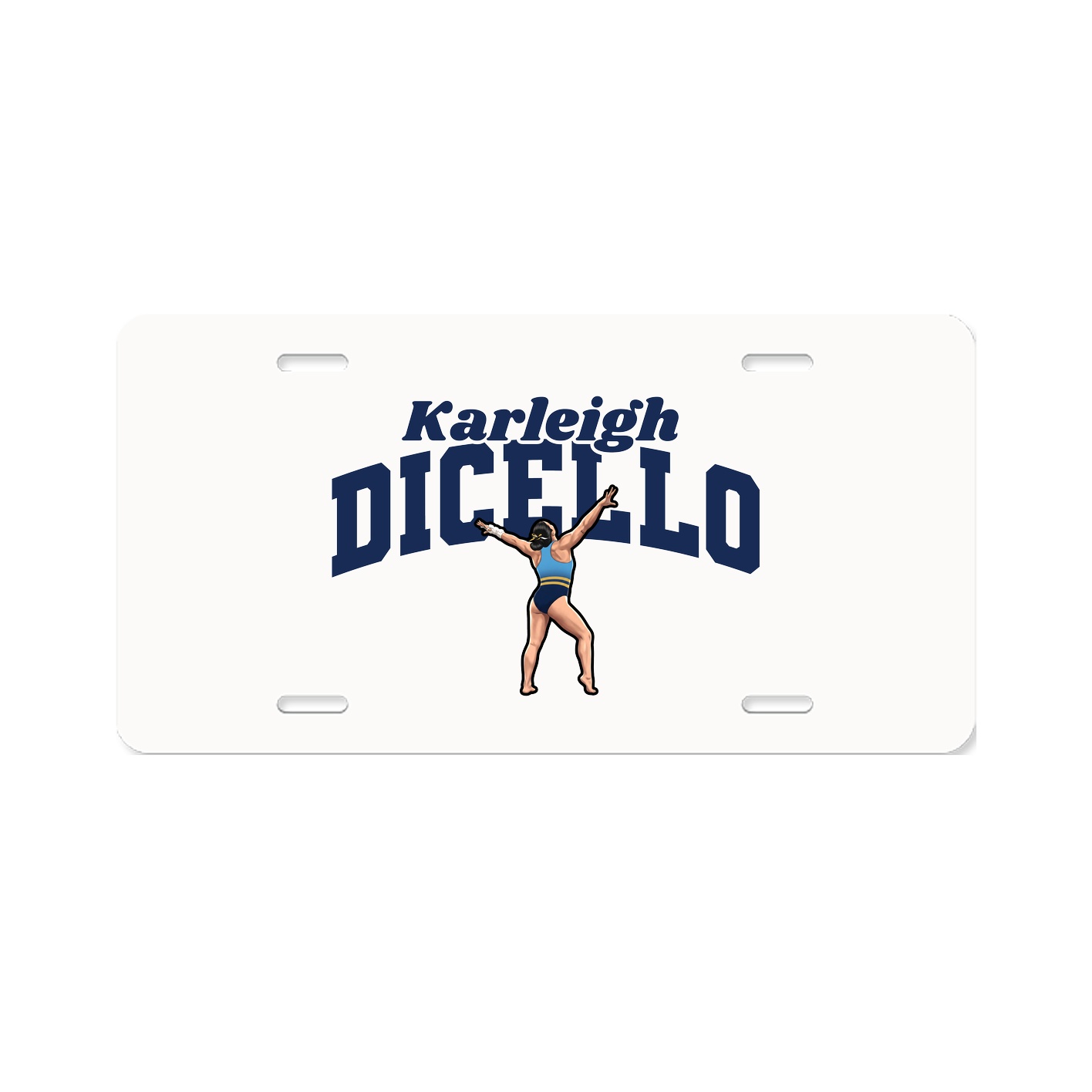License Plate — Signature Arch in Classic