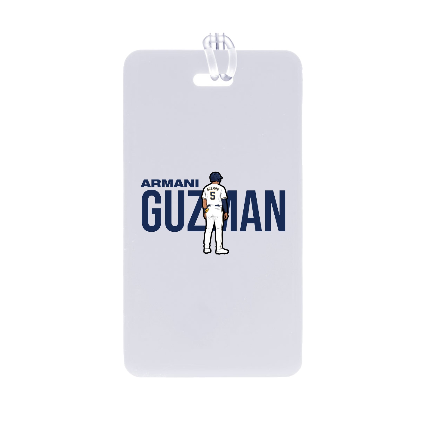 Bag Tag — Player Name in Classic