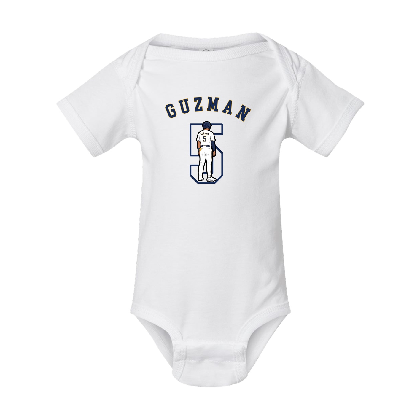 Baby Onesie — Shirsey Arch in White