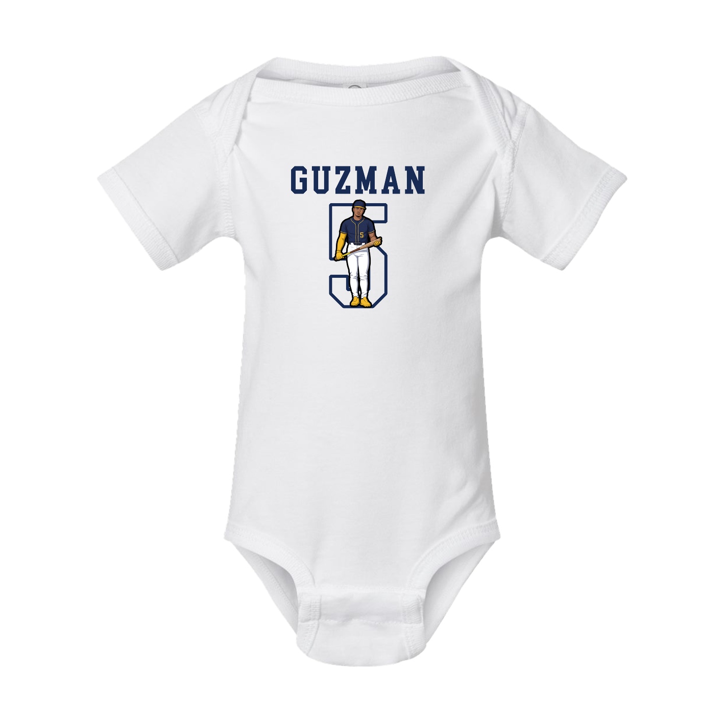 Baby Onesie — Shirsey in White