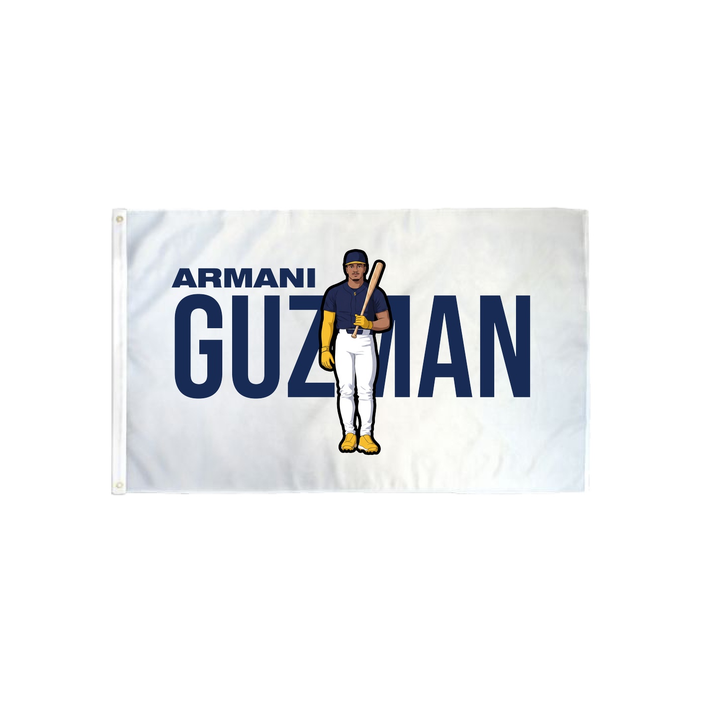 3x5 Flag — Player Name in Classic