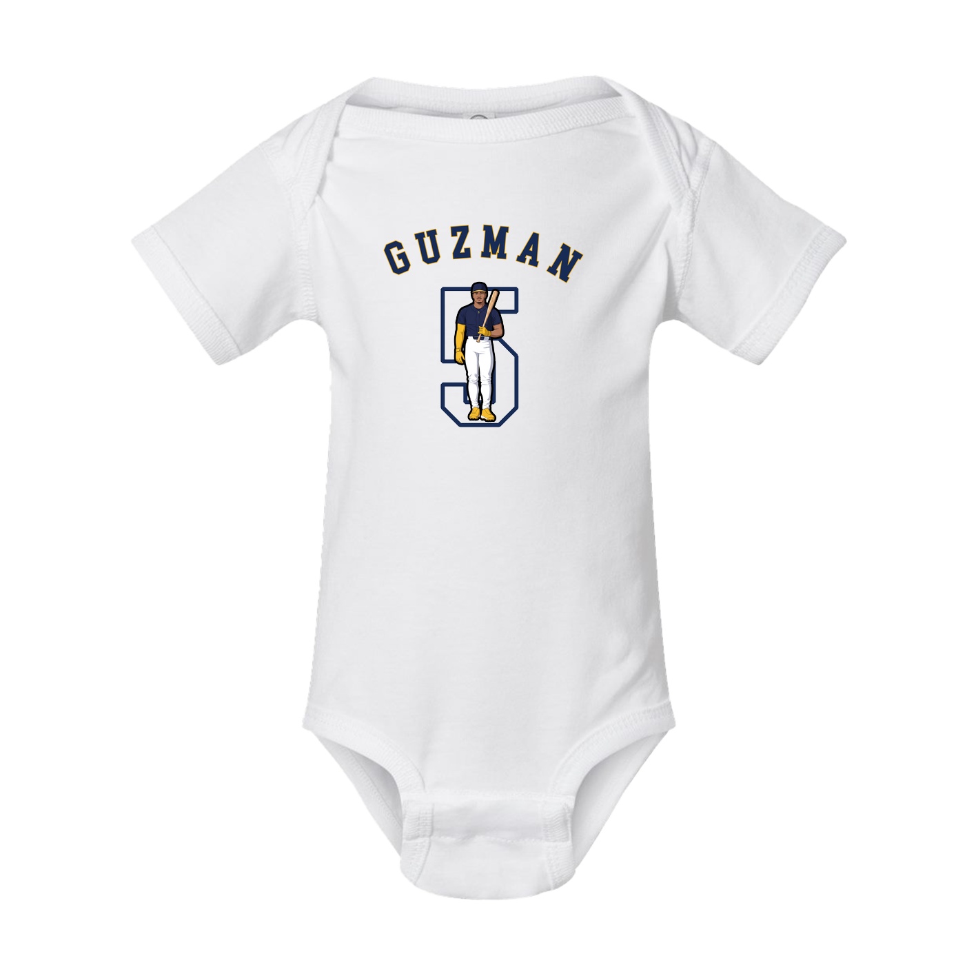 Baby Onesie — Shirsey Arch in White