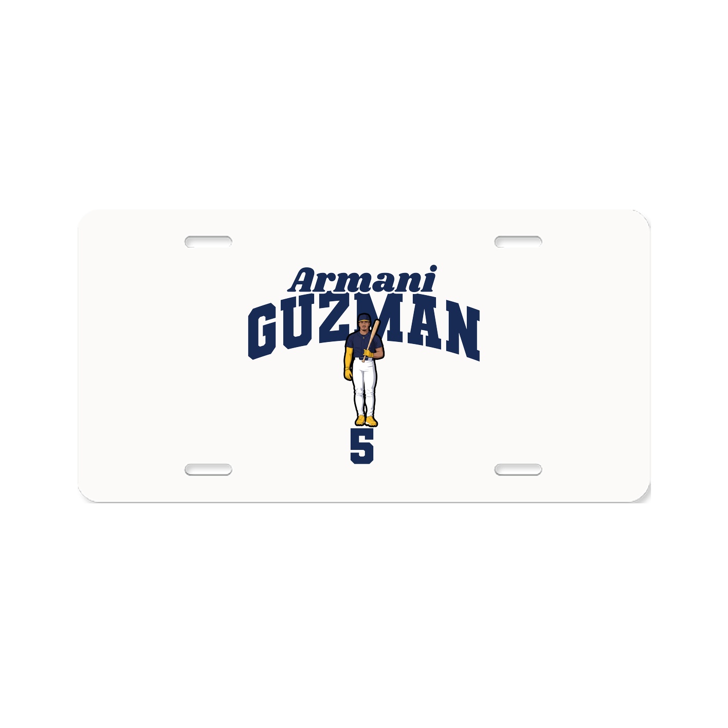 License Plate — Signature Arch in Classic