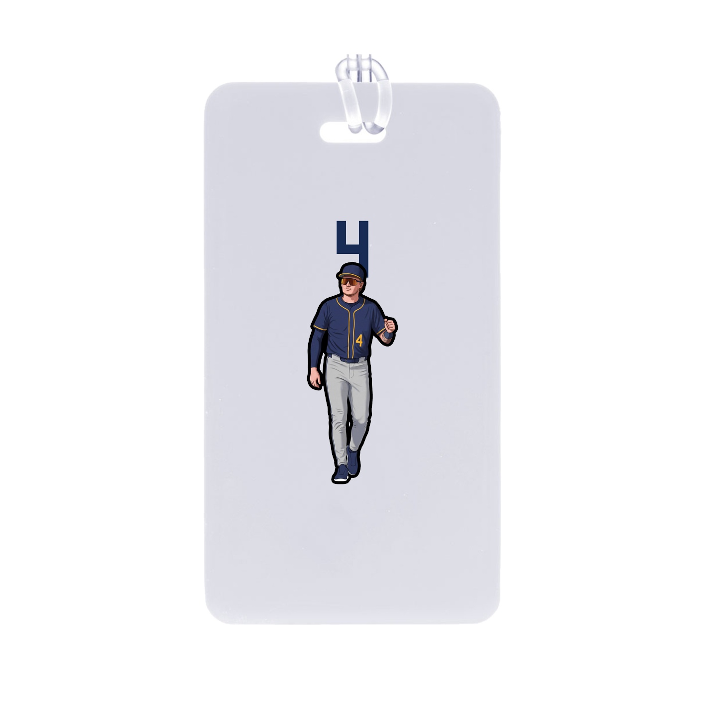 Bag Tag — Number Top in Classic