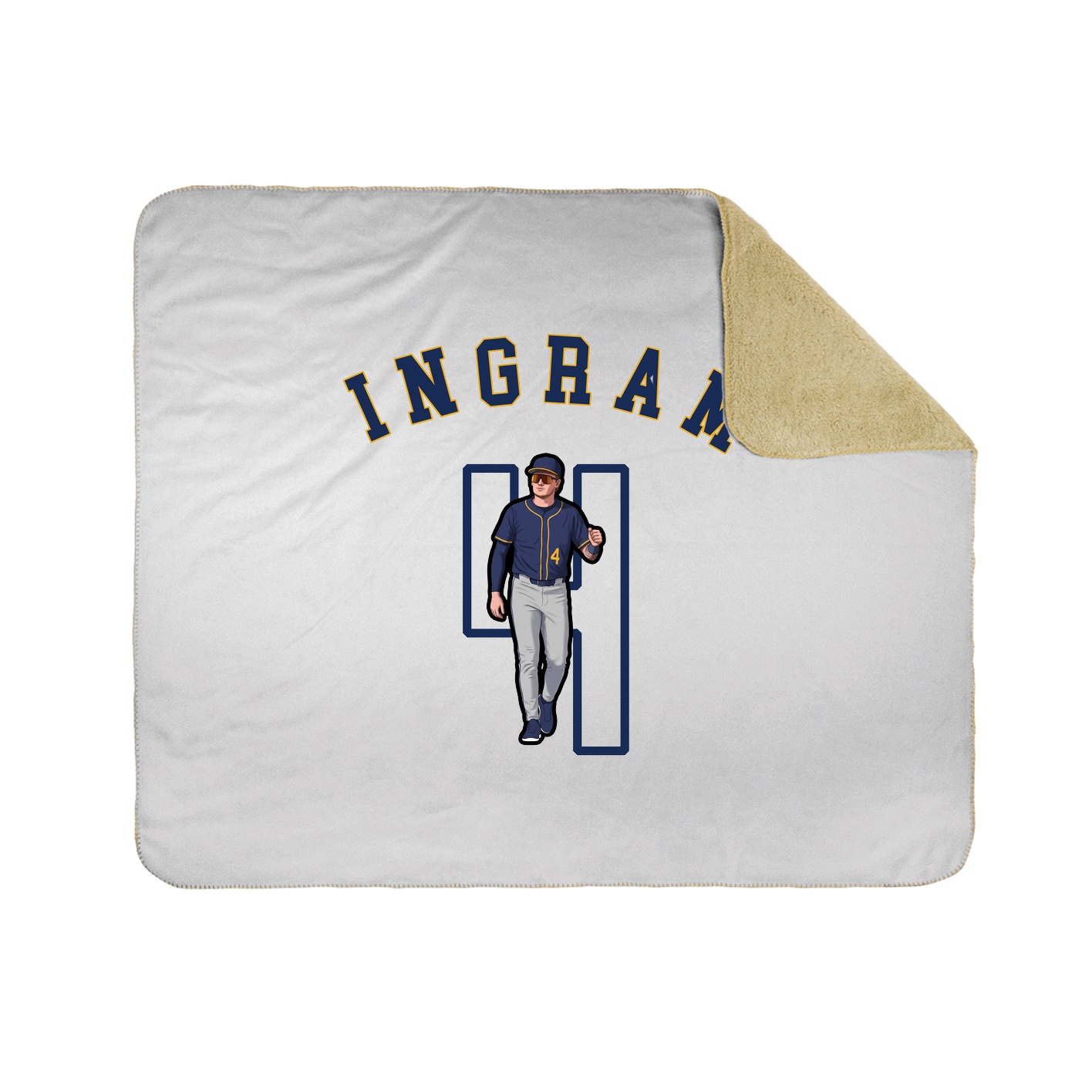 Throw Blanket — Shirsey Arch in White