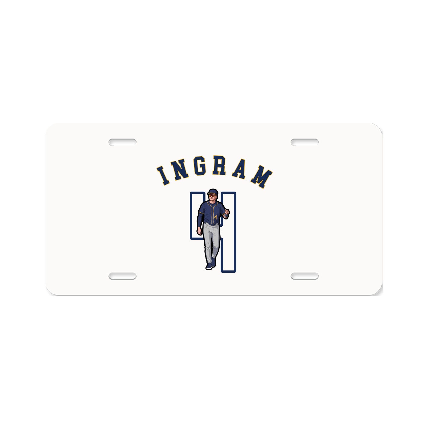 License Plate — Shirsey Arch in Classic