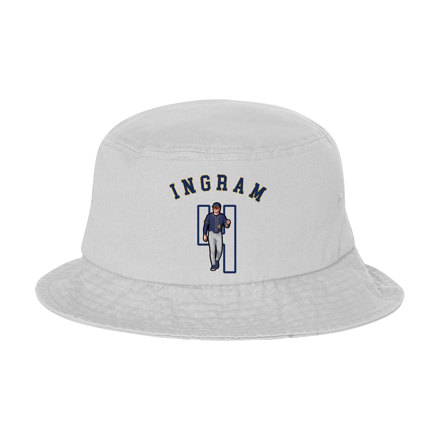 Bucket Cap — Shirsey Arch in White