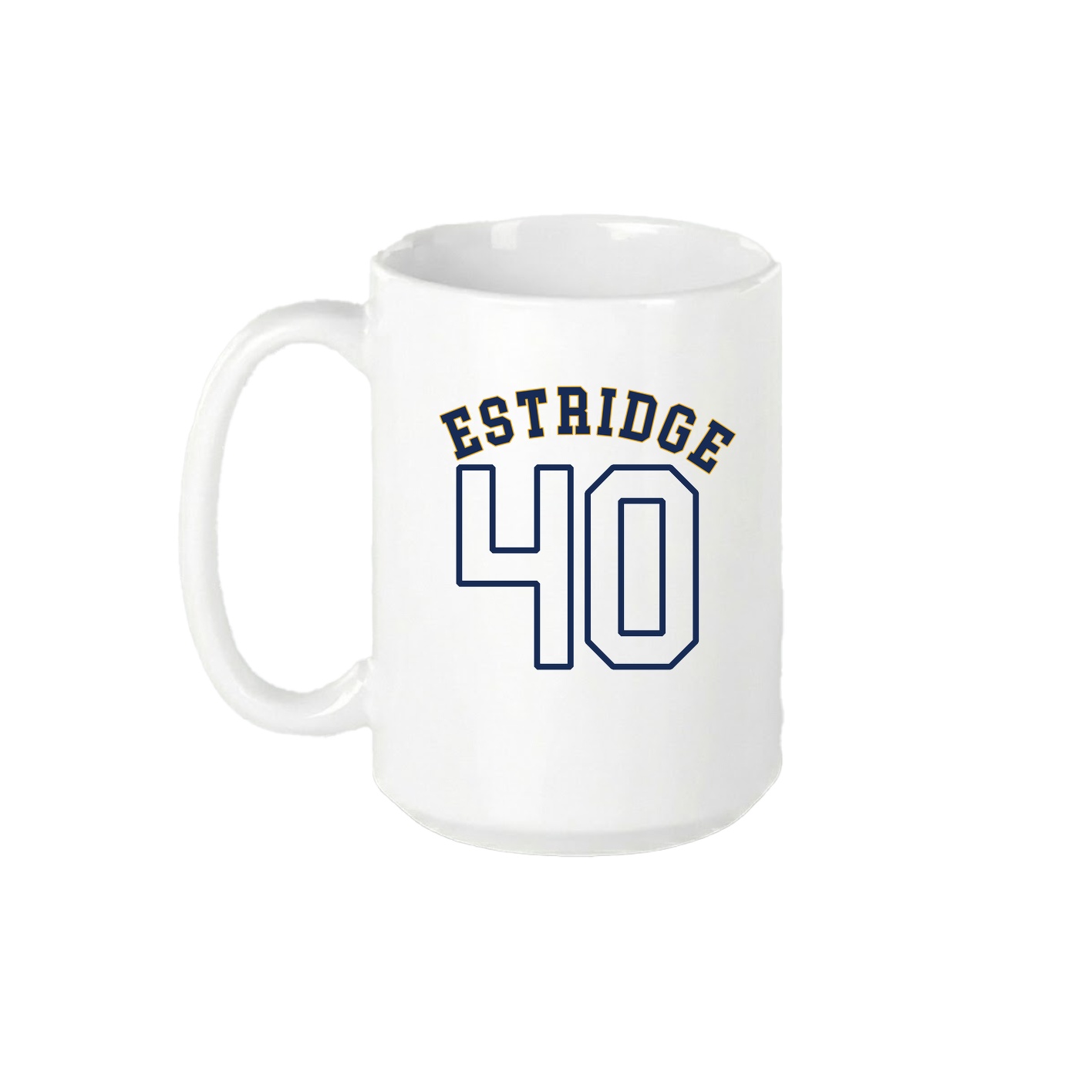 15oz Coffee Mug — Shirsey Arch in White
