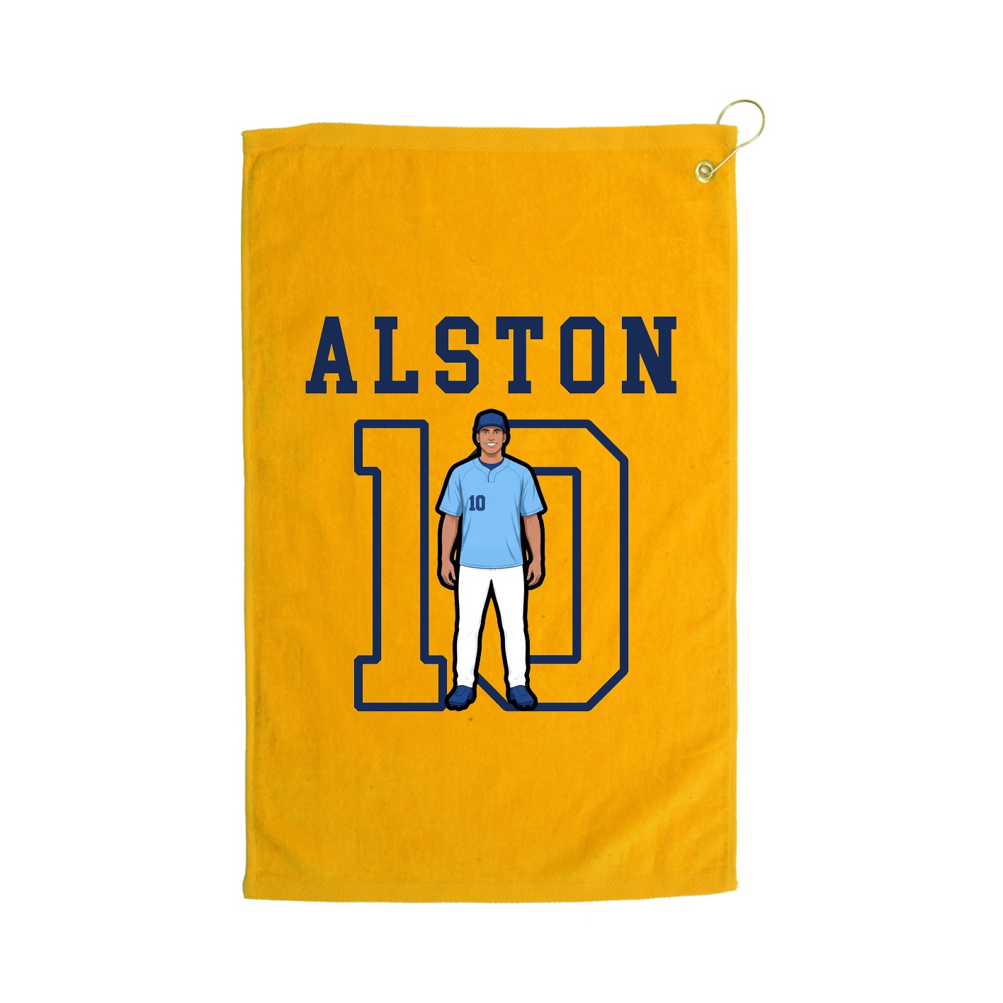 Golf Towel — Shirsey in Gold