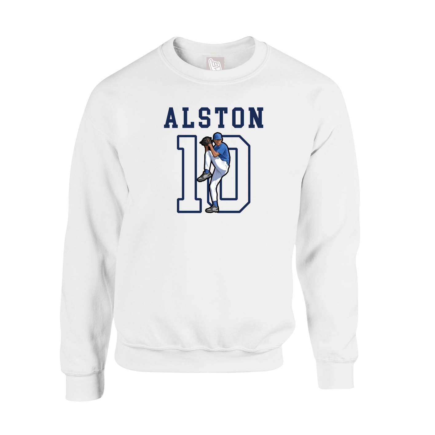 Fleece Crew — Shirsey in White
