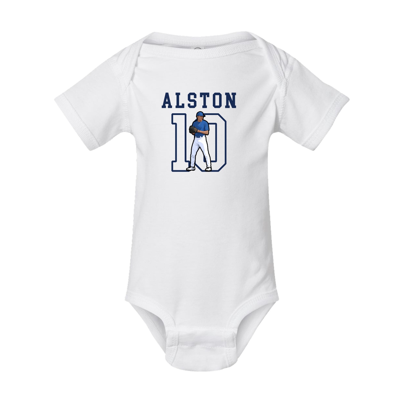 Baby Onesie — Shirsey in White