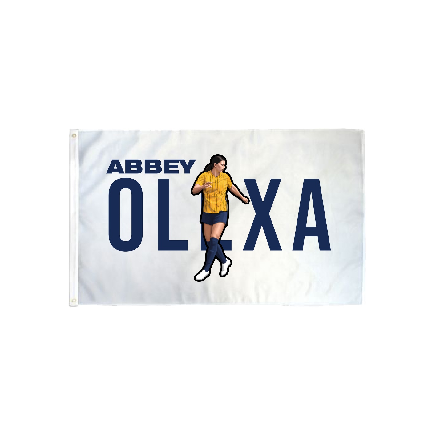 3x5 Flag — Player Name in Classic